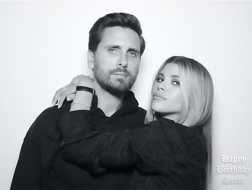 Scott Disick, fiesta de cumpleaños, Sofia Richie